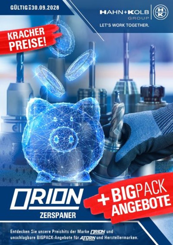 ORION Zerspaner + BIG Pack-Aktion