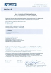 Konformitätserklärung ATORN A-View1 (EN)