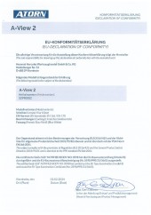 Konformitätserklärung ATORN A-View2 (EN)