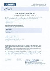 Konformitätserklärung ATORN A-View3 (EN)
