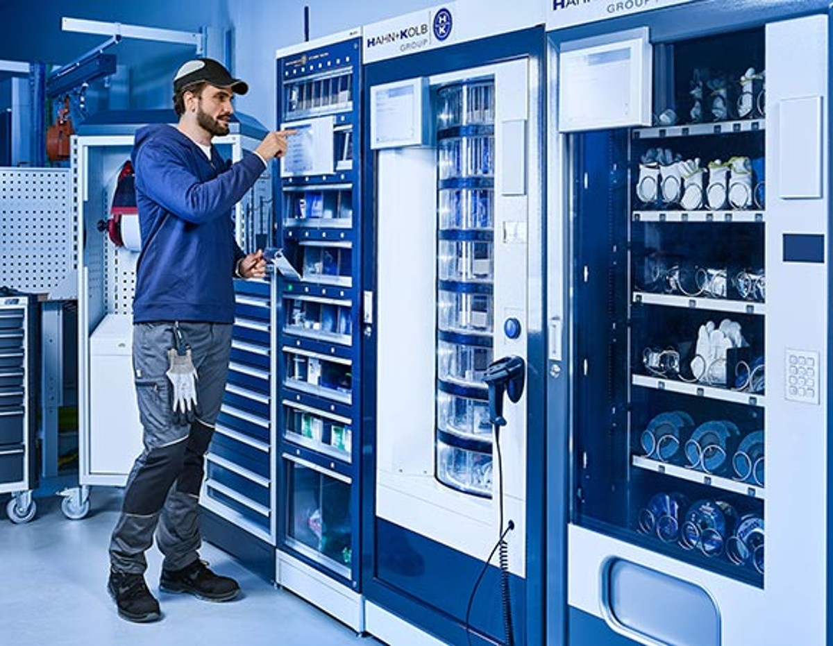 Simple operation of the dispensing system in your company