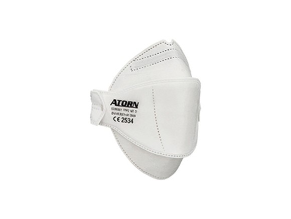 Foldable respiratory mask