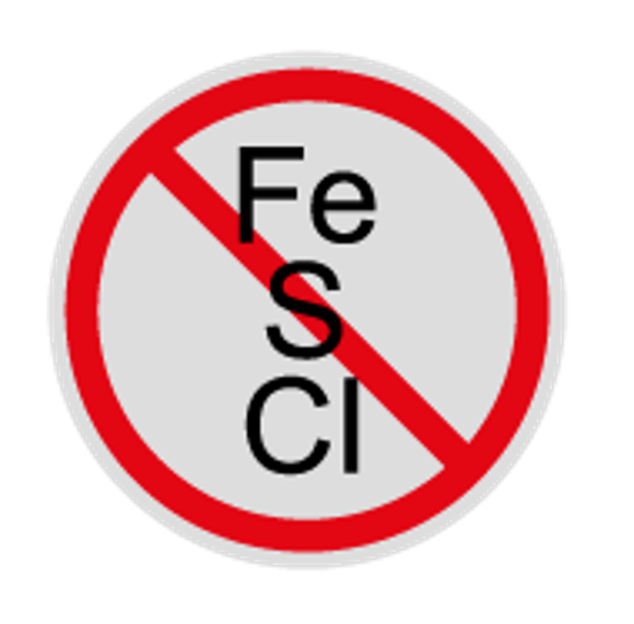 Iron-, Sulfur- and Chlorine-Free
