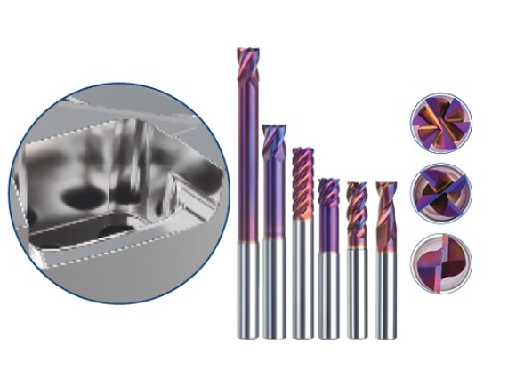 Solid carbide end mills