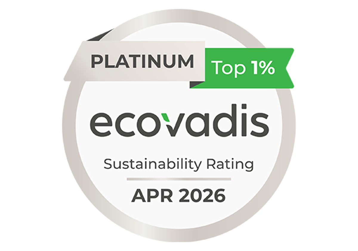 EcoVadis Platinum Medal HAHN+KOLB